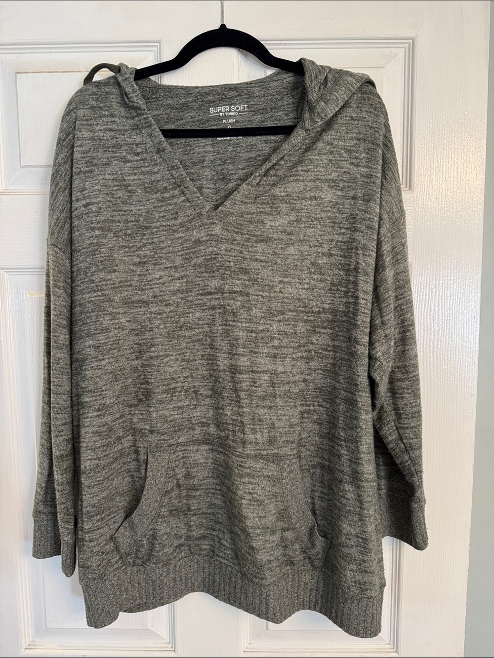 Torrid Super Soft Olive Green Hoodie